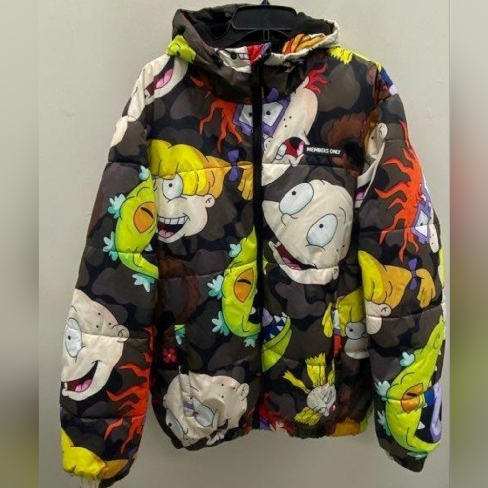Collectors Edition Rugrats - Nickelodeon - Puffer Jacket -  Members Only X - M